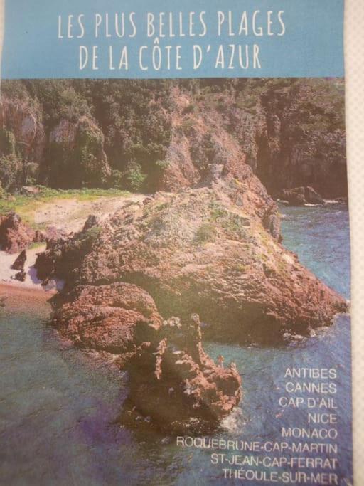 2 Pieces Climatise A 200M Des Plages Théoule-sur-Mer Exteriör bild